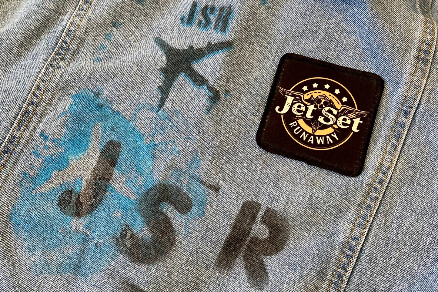 Distressed Denim Jacket
