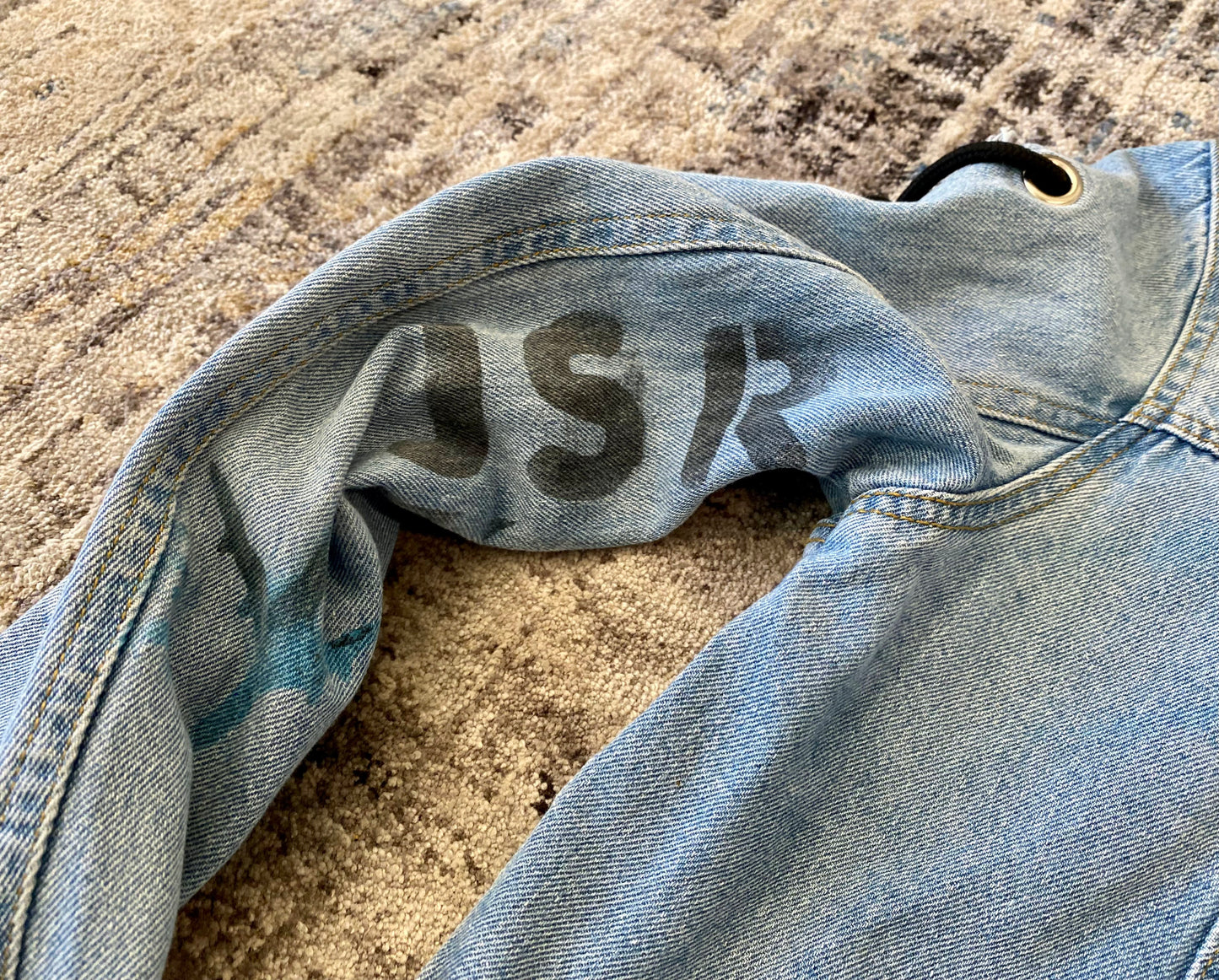 Distressed Denim Jacket