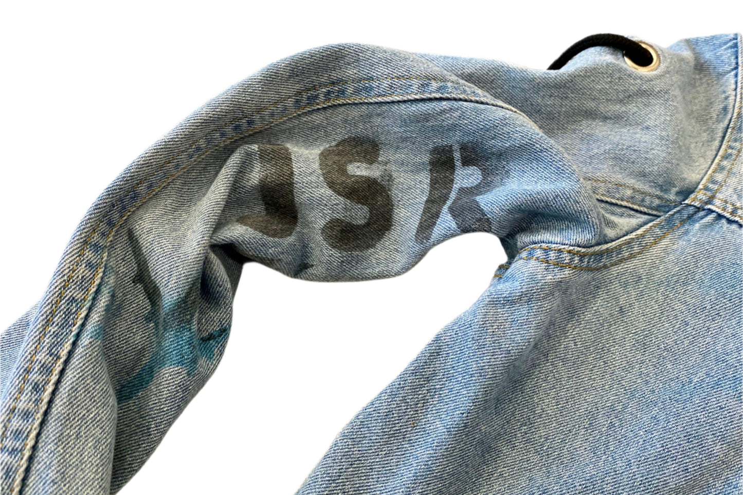 Distressed Denim Jacket