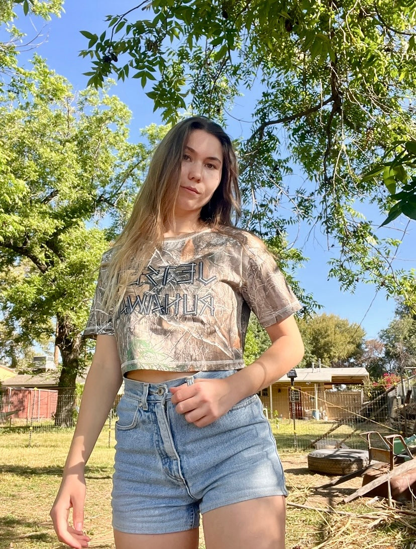 JSR Camo Crop Top